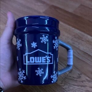 2025 Lowe’s Bucket Coffee Mug Cup Holiday Promo